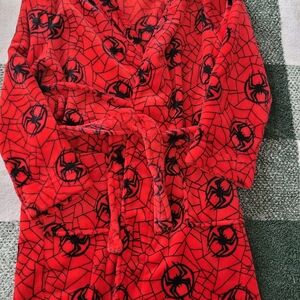 Spiderman Red Kids Pajama Robe